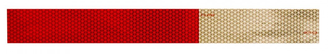 Hopkins Towing Solutions B280RW 4 Pack White/Red 18" Conspicuity Strips