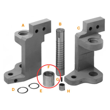Huth 91053 Head Block Bushing, Heavy Duty