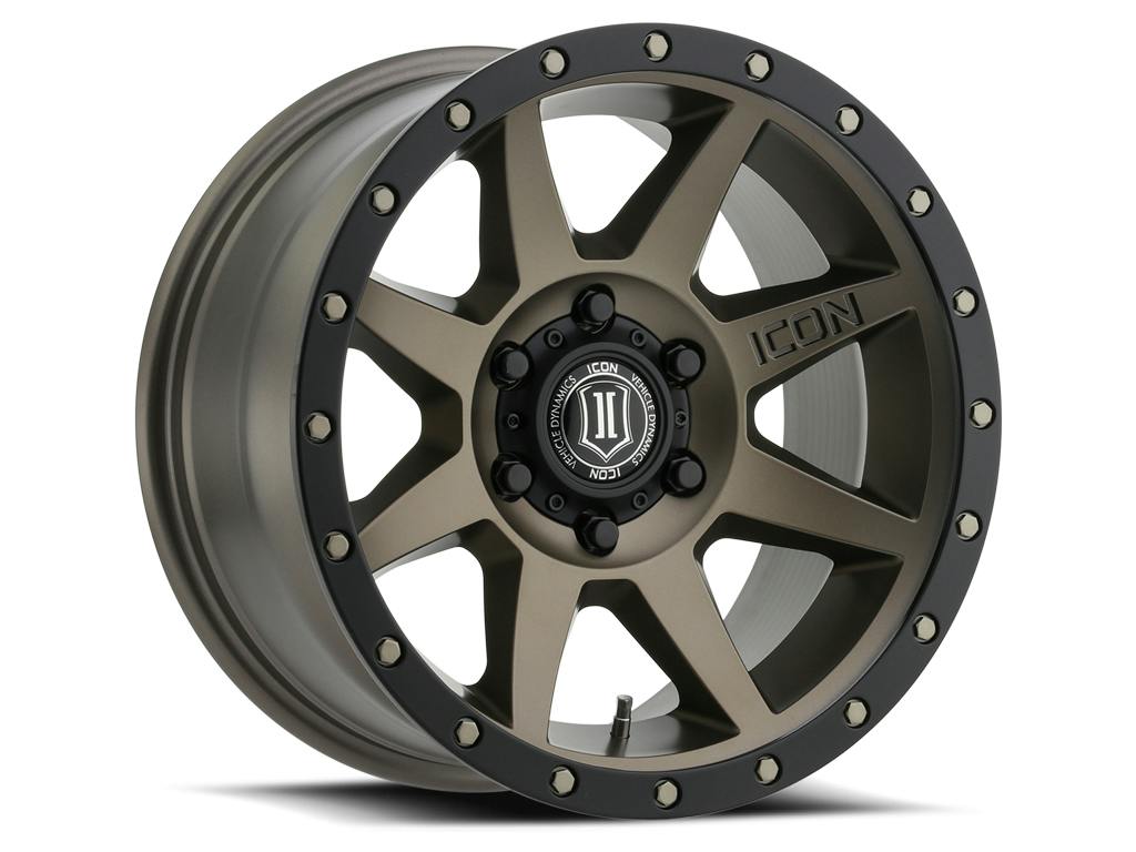 ICON Alloys 1818906352BR ICON ALLOYS REBOUND BRONZE - 18 x 9 / 6 x 135 / 6MM / 5.25" BS