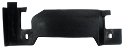 1975 - 1976 Camaro Front Bucket Seat Track Carpet Cover, LH, GM Original Used
