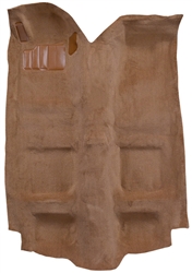 1982 - 1992 Camaro Molded Floor Carpet Set, Passenger Area Only with MASS BACKING