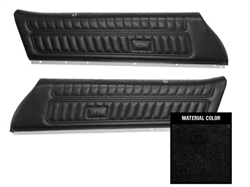 1977 Camaro Door Panels Set, Standard Interior, Upper Section, Pre-Assembled, Pair