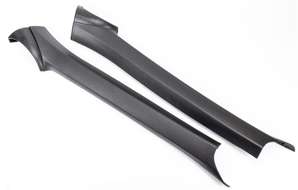 1982 - 1992 Camaro Inner Pillar Post Trim Moldings T-Top, Pair