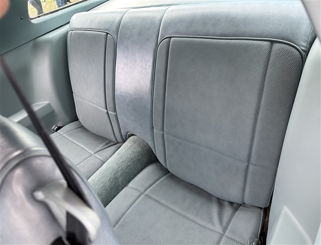1979 Camaro or Berlinetta REAR BACK Seat Covers Set with Deluxe Interior, Vinyl with Vinyl Inserts