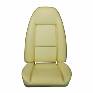 1971 - 1981 Camaro Front Highback Bucket Seat Foam with Wire, Standard Interior, Each