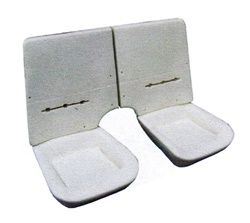 1982 - 1992 Camaro Rear Seat Foam Set, Split Back