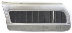1980 - 1981 Camaro Door Panels Set, Deluxe or Berlinetta, Pre-Assembled with Cloth Inserts, Colors