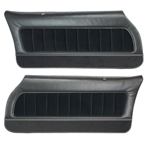 1978 - 1979 Camaro Door Panels Set, Deluxe Interior, Pre-Assembled with CLOTH Inserts, Colors