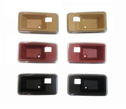1975 - 1976 Camaro Interior Door Handle Cups, Thinner OE Style, Pair