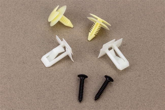 1982 - 1992 Camaro Interior Pillar Post Trim Clip and Hardware Set for T-top or Convertible Models