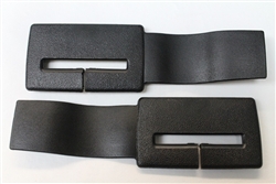 1982 - 1992 Camaro Seat Belt Shoulder Guide Escutcheon, Roof Headliner Mounted, Pair