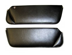 1977 - 1981 Camaro Sierra Grain Vinyl Sunvisors Set, Color Options, Pair