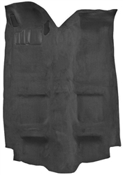 1985 - 1992 Camaro Floor Carpet, Molded Passenger Area Set, All Models, Standard Backing