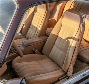 1980 Camaro Front Bucket Seat Covers Set for Standard Interior, Cloth