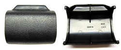 1978 - 1981 Camaro BLACK Seat Belt Plastic Tongue Escutcheon Cover Cap, Each
