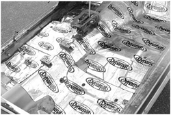 1970 - 1981 Camaro Floor Carpet Heat and Sound Deadening Insulation (Dynamat Xtreme)