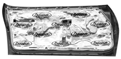 1982 - 1992 Camaro Door Panel Heat and Sound Deadening Insulation (Dynamat Xtreme), Both Doors