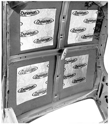1982 - 1992 Camaro Headliner Heat and Sound Deadening Insulation (Dynamat Xtreme)