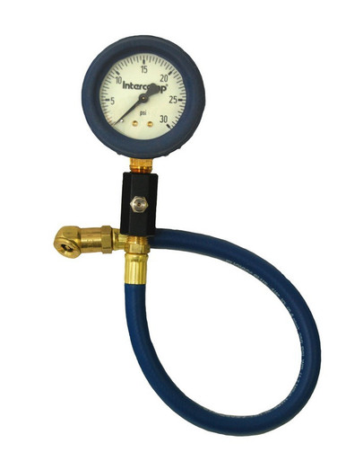 Deluxe Air Gauge 2.5in 0-30 Glow-in Dark 360069