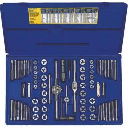Irwin 76pc SAE/Metric Tap and Die Set