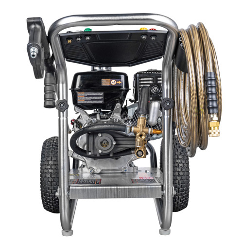 4400 PSI at 4.0 GPM HONDA GX390 with AAA Triplex Plunger Pump Cold Water Gas Professional Pressure Washer IS61028