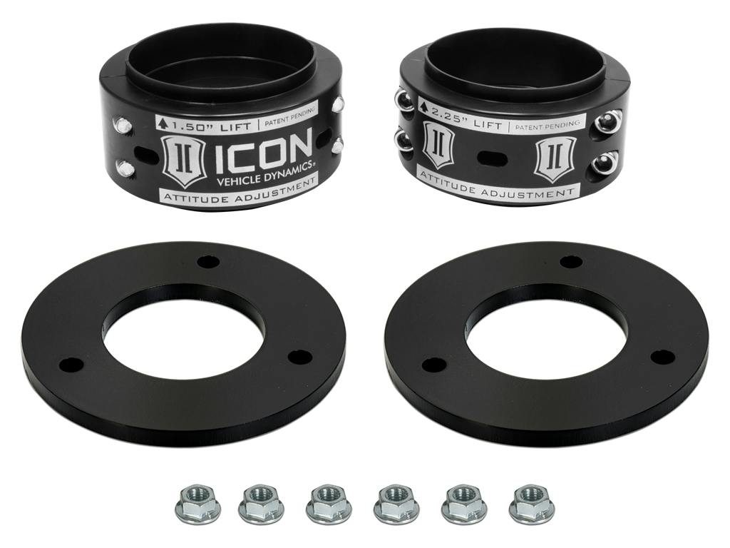 ICON Alloys IVD6130B 17-20 FORD RAPTOR .5-2.25" AAC FRONT LEVELING KIT