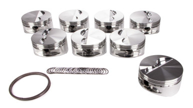 SBC F/T piston Set 4.125 Bore -5.0cc 242886
