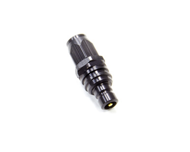 Q/R #6 Str Hose End Black 32606J