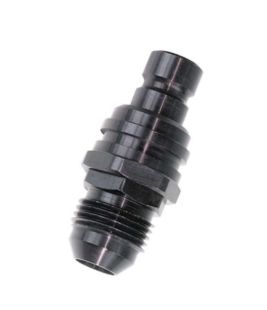 Q/R #10 Male Plug Black 52410