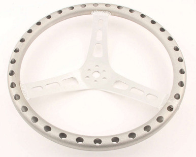 Joes 17in LW Steering Wheel Aluminum Dished 13517-A