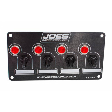 Joes Accessory Switch Panel w /4 Switches and Lights 46135