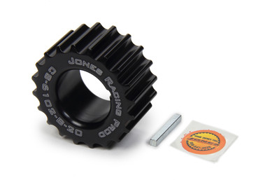 Jones Racing Pulley Crankshaft HTD 20 Tooth 1in Wide CS-6102-B-20