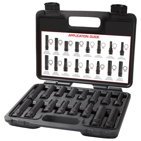 16 Piece Locking Lug Key Master Set JSP78537