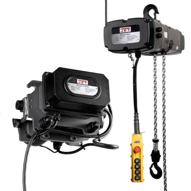 JET Tools 144006K TS100-020 1T Elec Hst 460VW/Trolley & 4Btn Pend