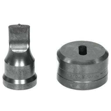 Edwards PDOB1/4X3/4 1/4x3/4 Oblong Punch & Die Set with Key-Way