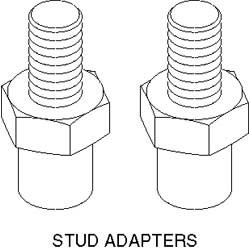 Kiene: Axle Shaft Removal Tool - Adapter Stud 5/8 - 11 (Single)