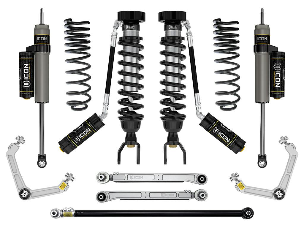 ICON Vehicle Dynamics K213116 19-26 RAM 1500 2-3" STAGE 6 SUSPENSION SYSTEM W/ BILLET UCA