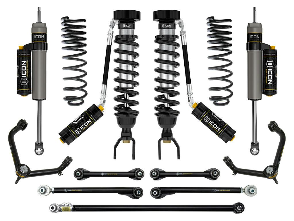 ICON Vehicle Dynamics K213117T 19-26 RAM 1500 2-3" STAGE 7 SUSPENSION SYSTEM W/ TUBULAR UCA