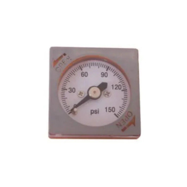 Rapid Air K215-218 GAUGE Square Pressure Gauge For K93215-K93218, K96075 Filter Regulator