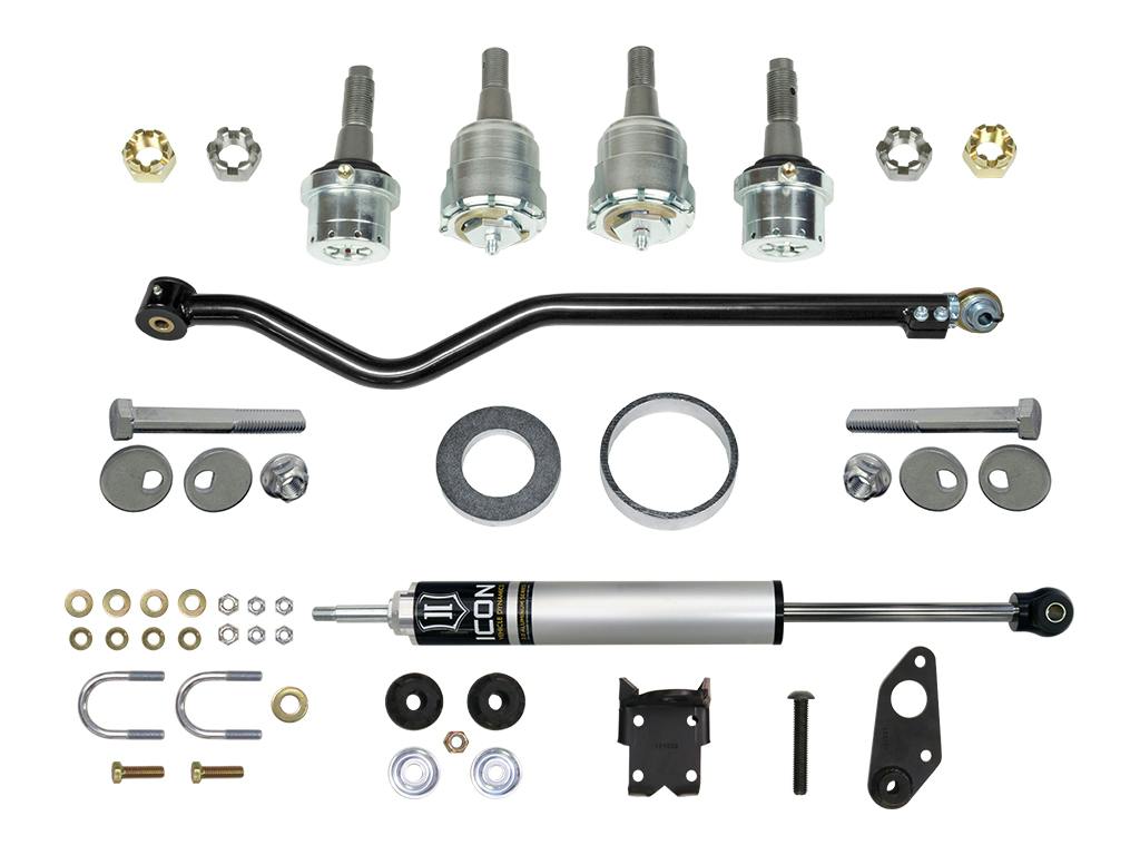 ICON Vehicle Dynamics K2204 07-18 JEEP JK STAGE 4 ULTIMATE FRONT END KIT