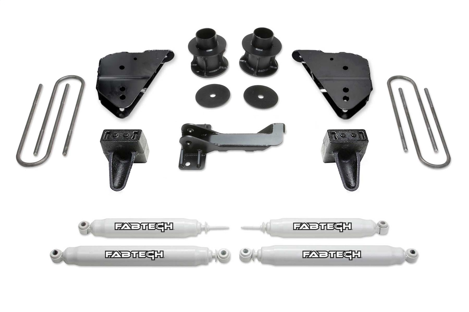 Fabtech K2404 Budget Lift System w/Shock