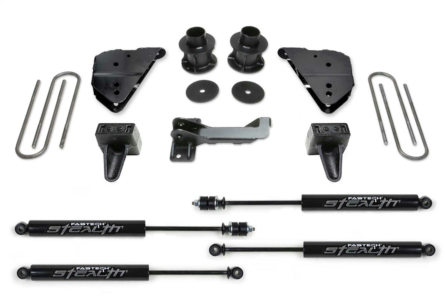 Fabtech K2404M Budget Lift System w/Shock