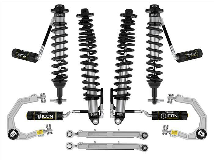 ICON Vehicle Dynamics K40005 21-26 BRONCO NON-SASQUATCH 3-4" LIFT STAGE 5 SUSPENSION SYSTEM BILLET