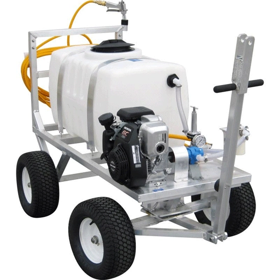 Kings SprayersK4C50P550 Gallon 4 Wheel w/ 7 gpm Roller Pump
