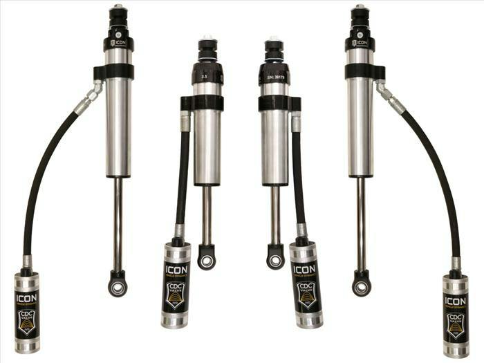 ICON Vehicle Dynamics K53083 98-07 LAND CRUISER 100 / LEXUS LX470 SERIES 0-3" STAGE 3 SUSPENSION SYSTEM