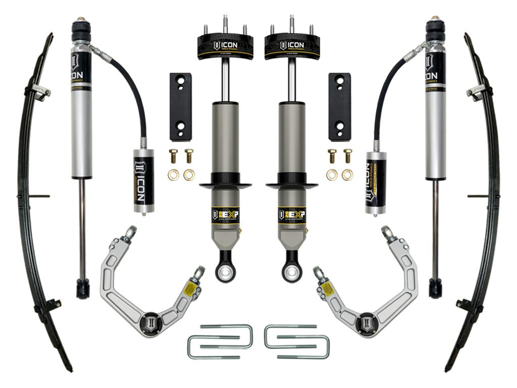 ICON Vehicle Dynamics K53222 05-23 TACOMA 0-2" STAGE 3 EXP SUSPENSION SYSTEM BILLET