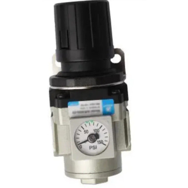 Rapid Air K93212 1/2" Inline Regulator With Gauge, 1/2" Npt Ports