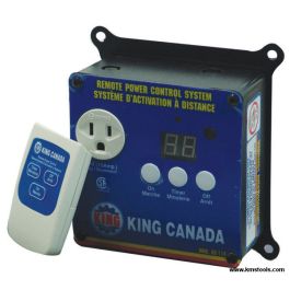 King Canada Dust Collector Remote Control System