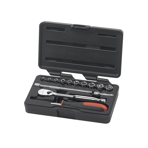 14 Piece 1/4" Drive Metric 6 Point Socket Set KDT80326