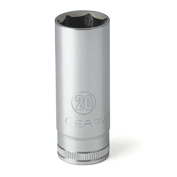 3/8" Drive 6 Point Deep Socket, 20mm